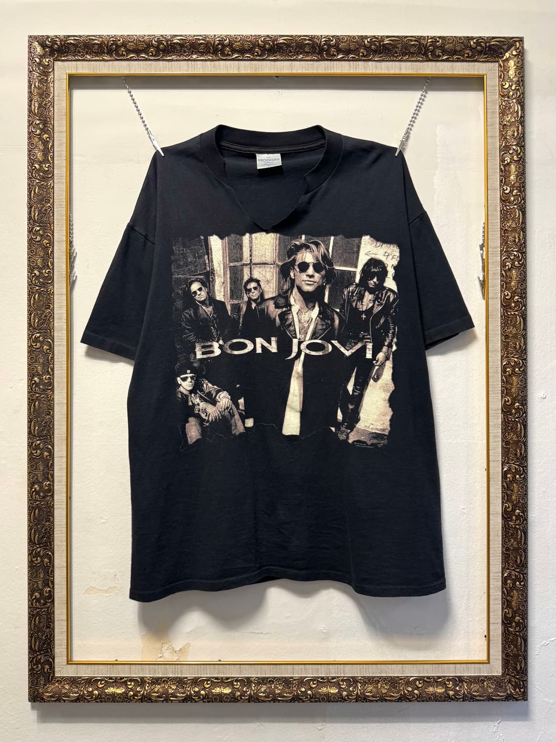 빈티지 90s Bon Jovi Keep the faith 본조비 밴드티 상품이미지1