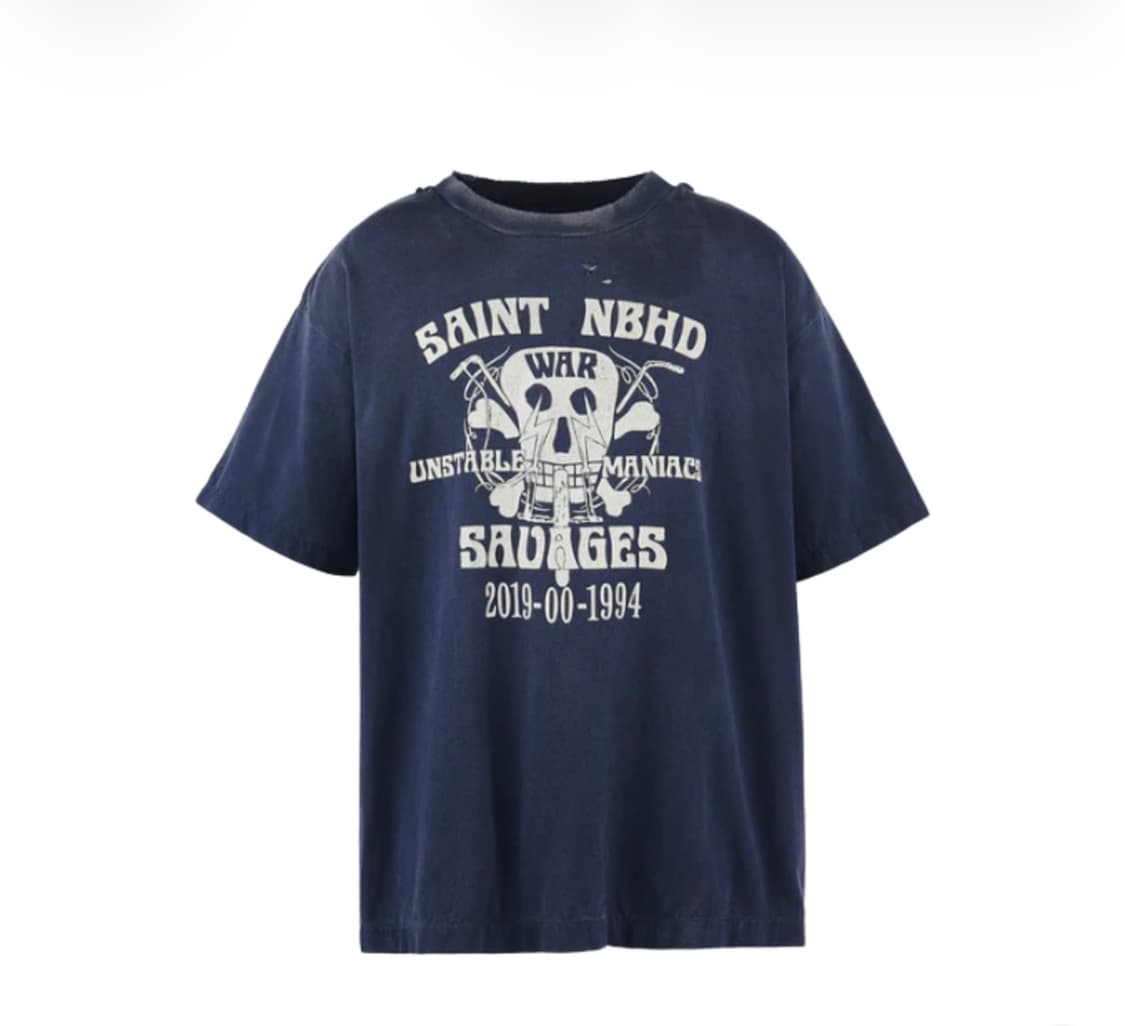 세인트 미카엘 x 네이버 후드 티셔츠  상품이미지1