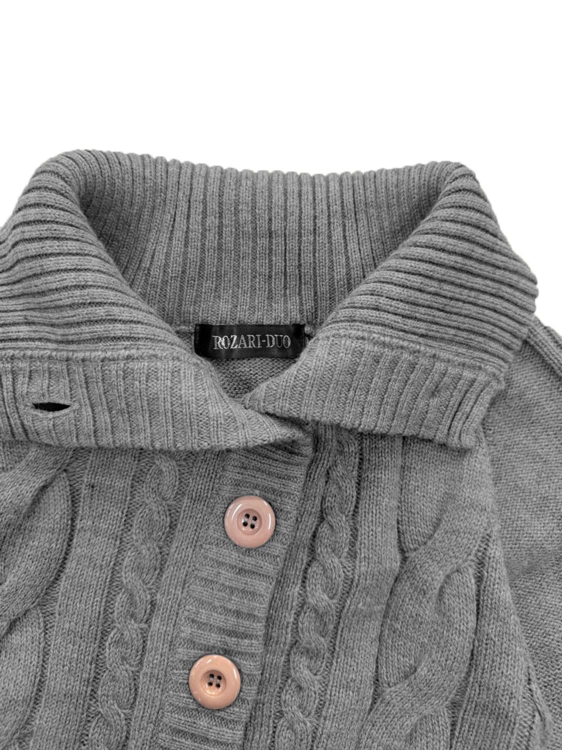 빈티지 그레이 플레어 모리 니트 상품이미지5