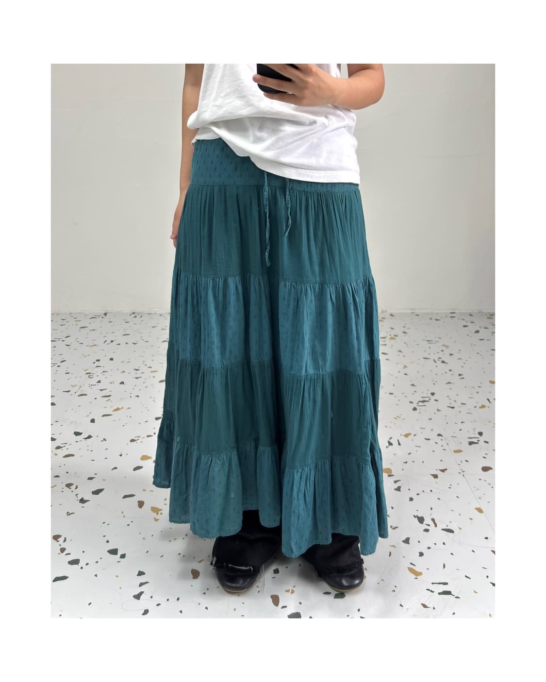 빈티지 롱 스커트 상품이미지1