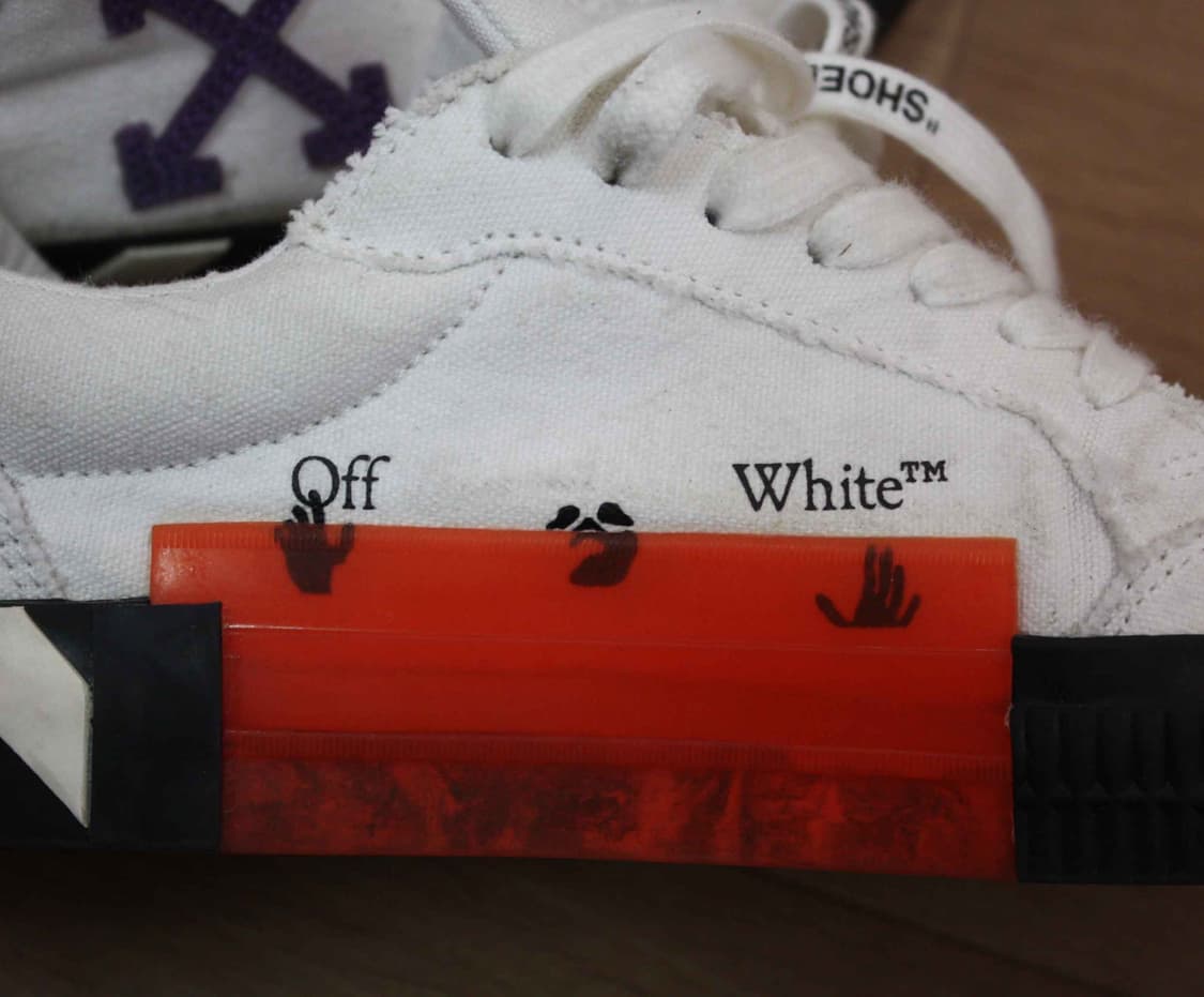 S-2207/오프화이트 정품 남여공용 애로우 캔버스 스니커즈 40 상품이미지4
