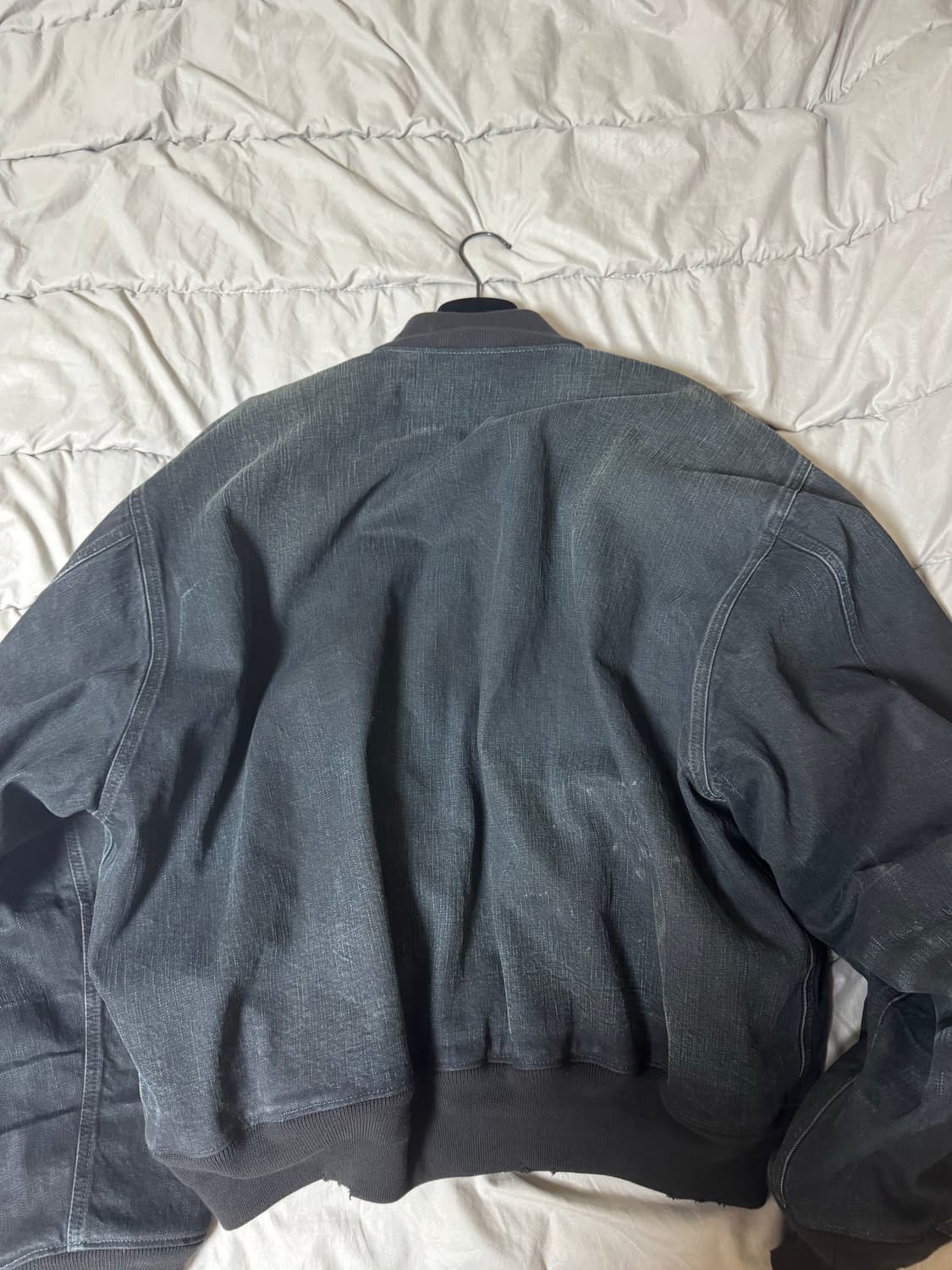 [XL]발렌시아가 25SS 데님봄버 새상품 상품이미지2