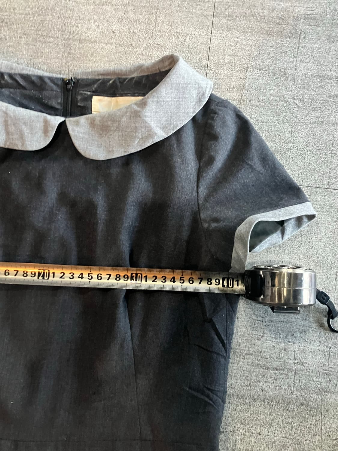 일본빈티지 Ls 하구미모리걸 할메카지 피터팬 라운딩원피스 상품이미지2