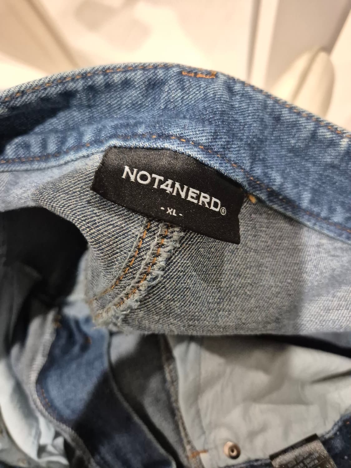 [낫포너드] 워시드 부츠컷 데님 XL 상품이미지3