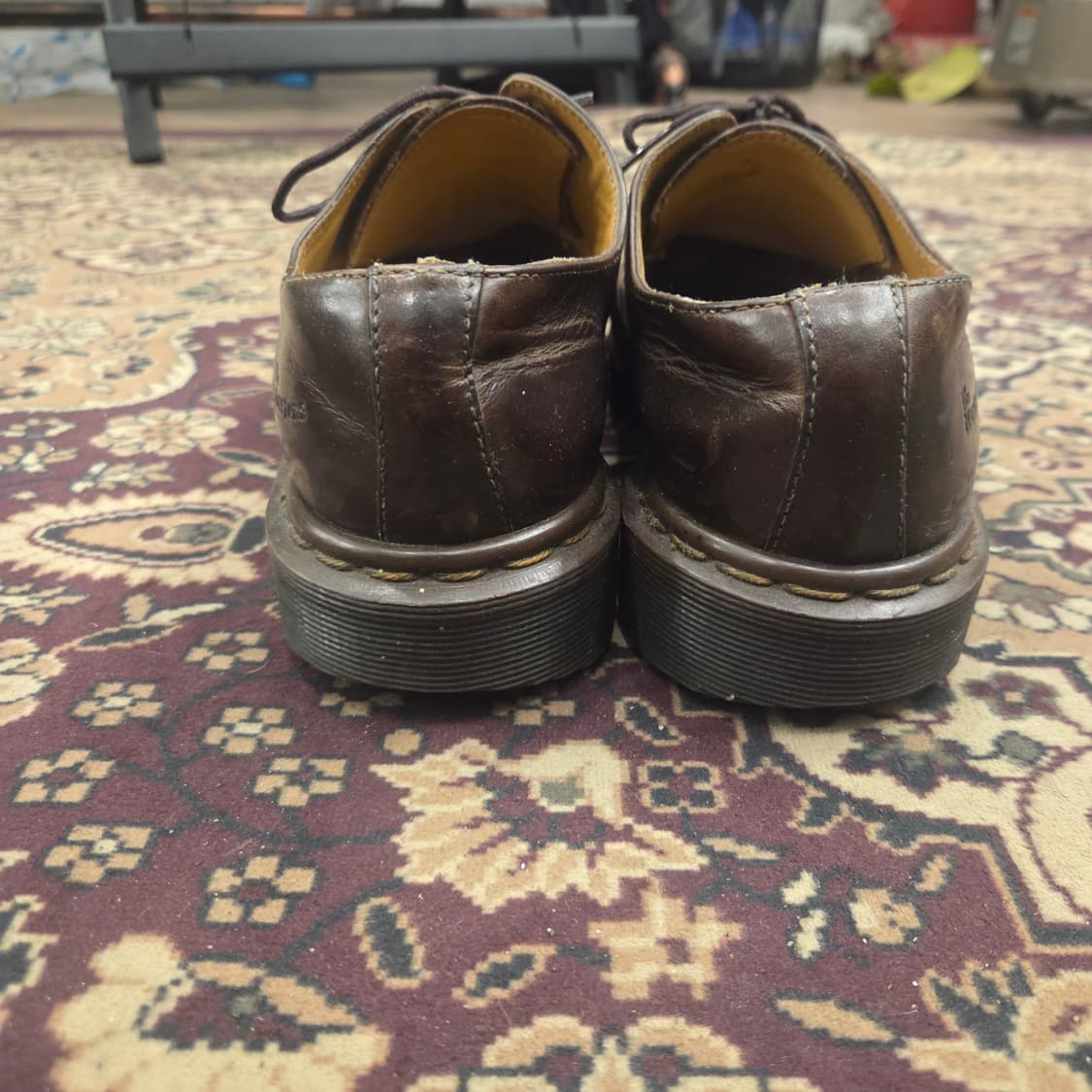 닥터마틴 4홀 1561 mie 브라운 크레이지호스 uk6 상품이미지3