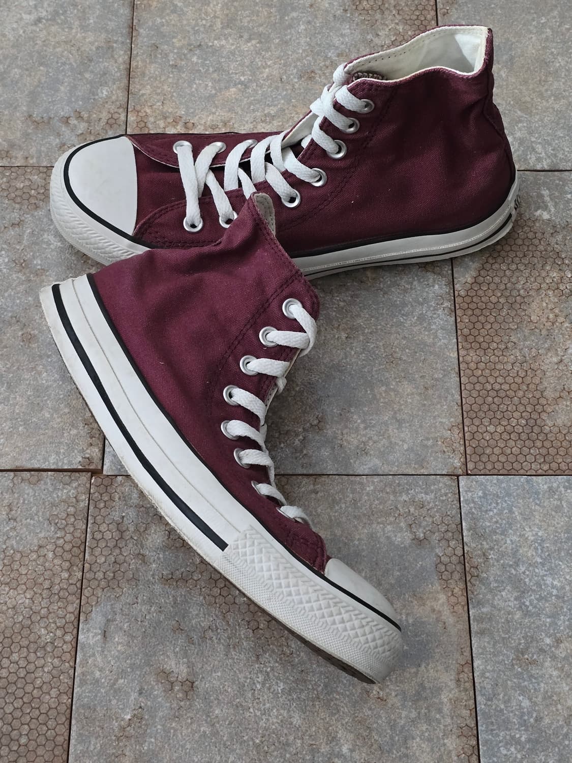 (250)컨버스 척테일러 올스타 하이 와인  상품이미지7