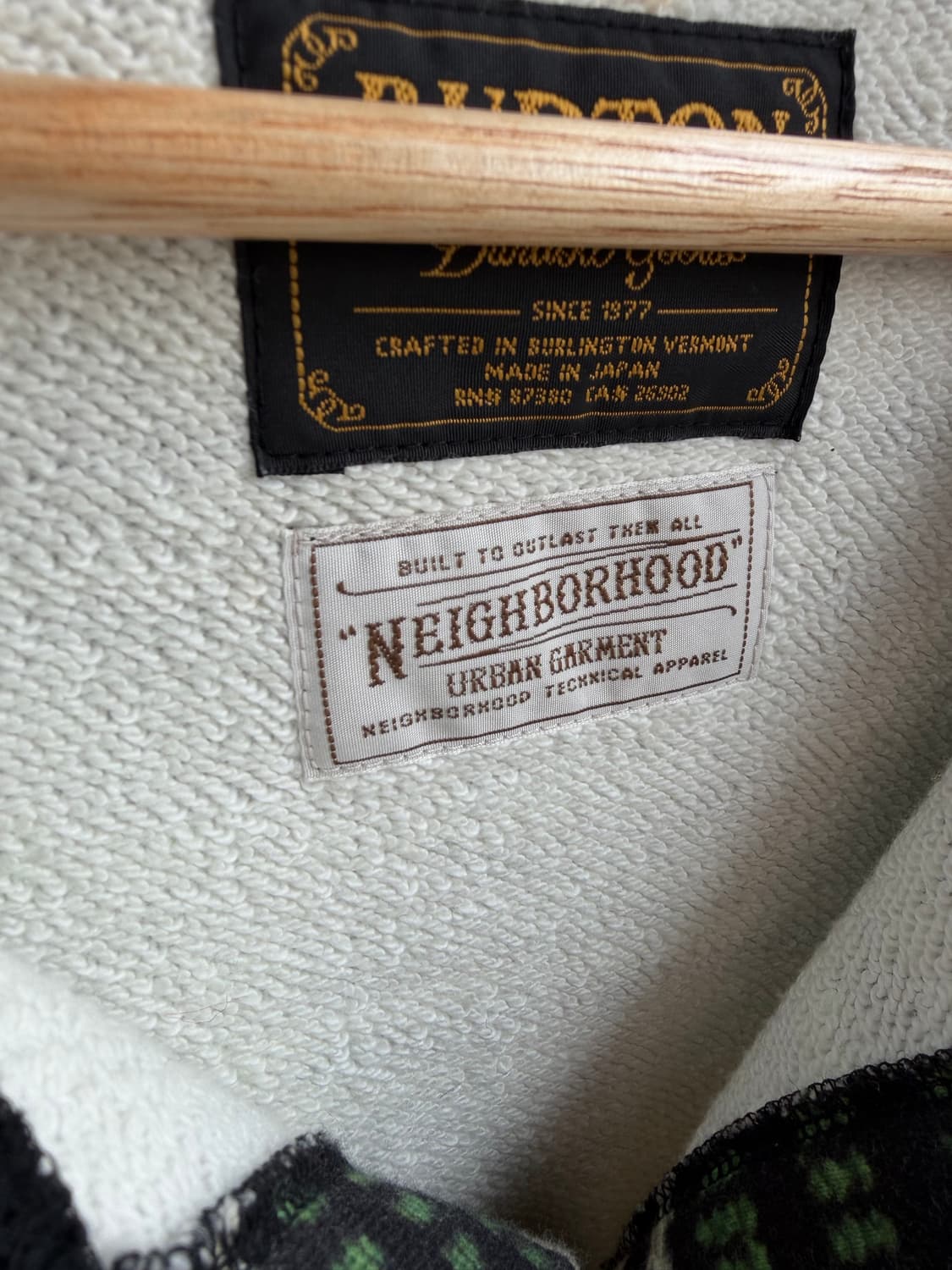 M/ 네이버후드x버튼 에스닉 패턴 가디건 상품이미지6