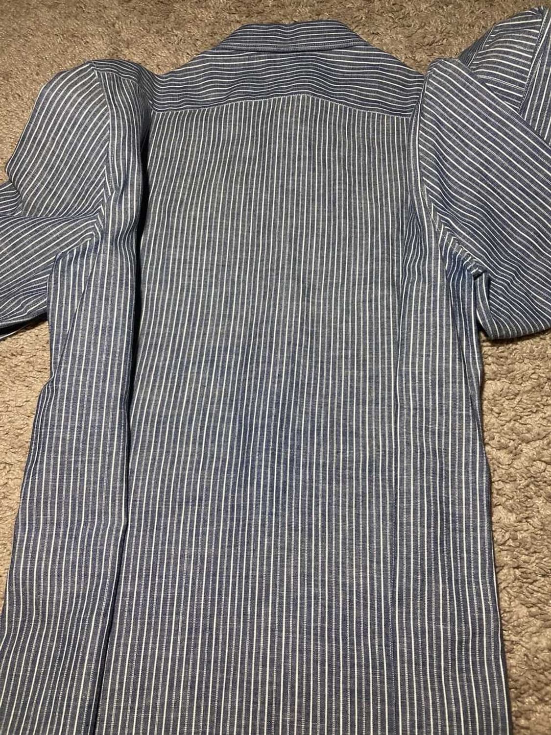 [BTS 지민님 착용] 셀린느 20ss 히코리 스트라이프 셔츠 상품이미지4