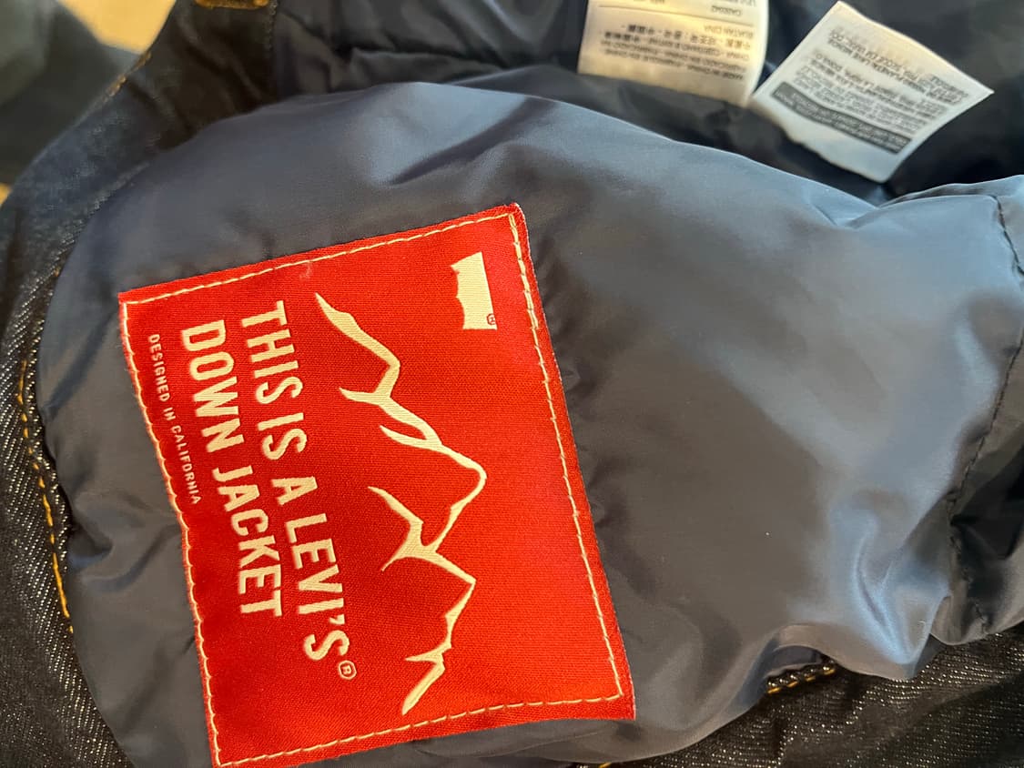 리바이스 구스다운 데님 트러커 상품이미지4