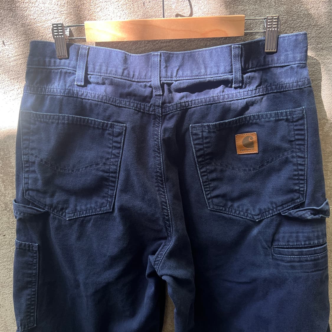 칼하트 카펜터 워크팬츠 B159 NVY 상품이미지3