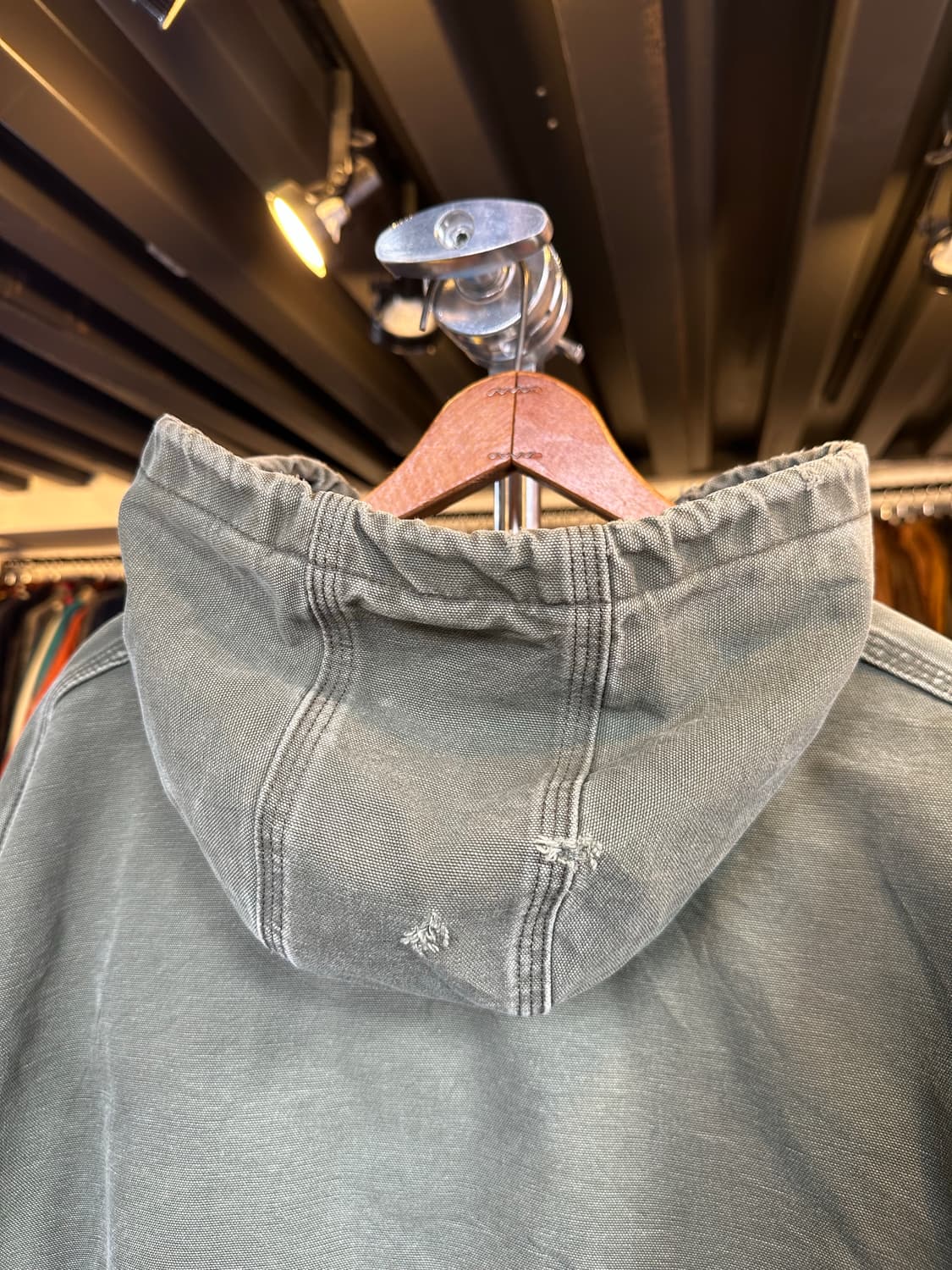 칼하트 디트로이트 페이드 덕 액티브 워크 자켓 상품이미지7