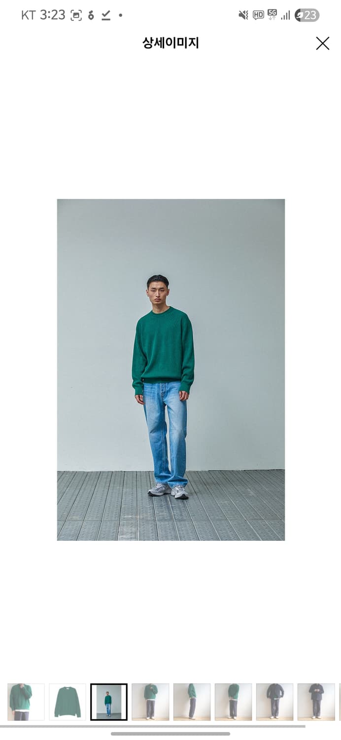 인더로우 코튼 실크 크루넥 (L) 상품이미지4