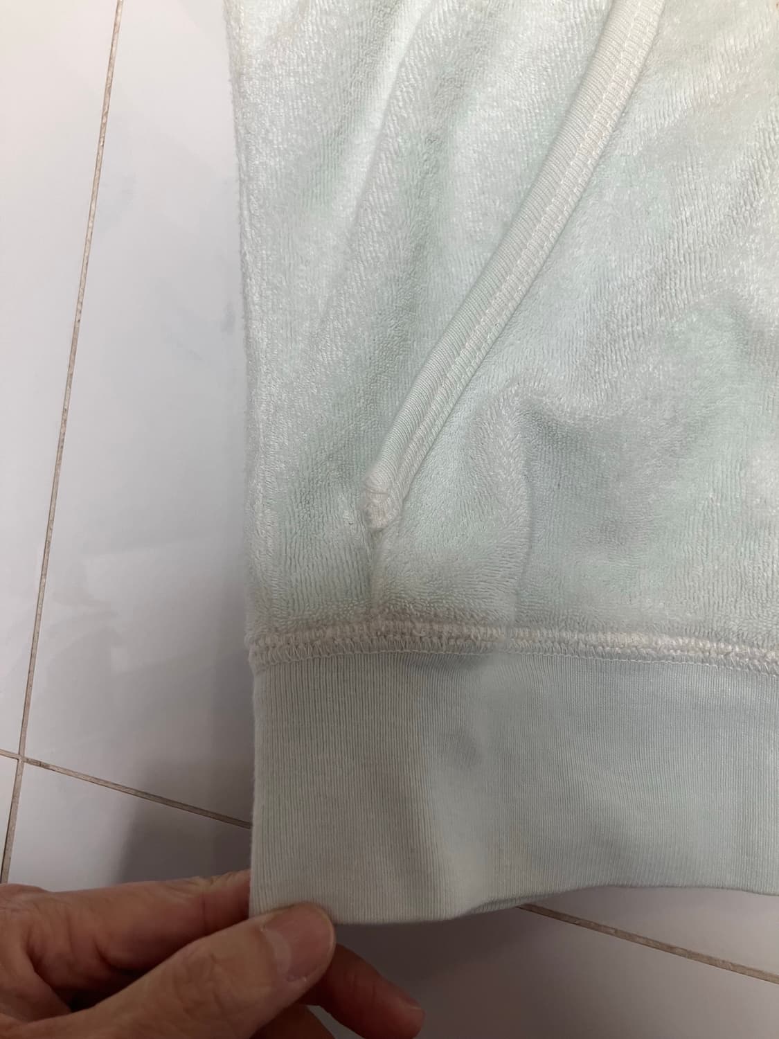 Y2K 테리 베이비 블루 후드 집업 Juicy Couture 상품이미지6