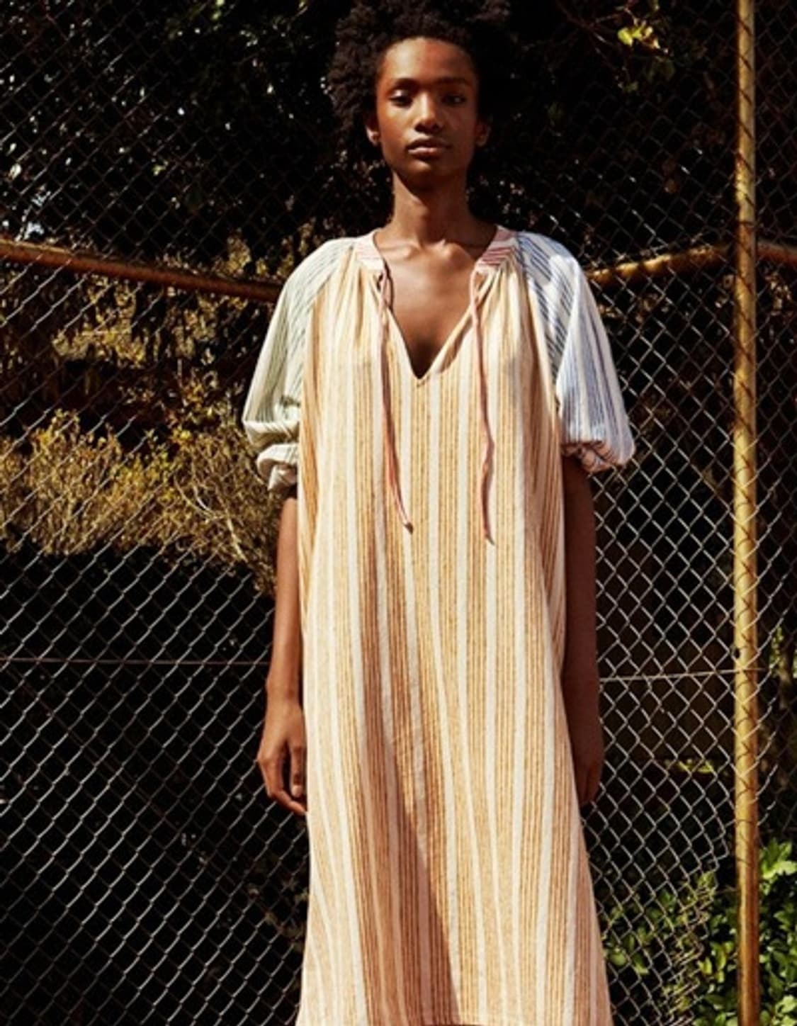 새) 자라 멀티 스트라이프 롱원피스   상품이미지1