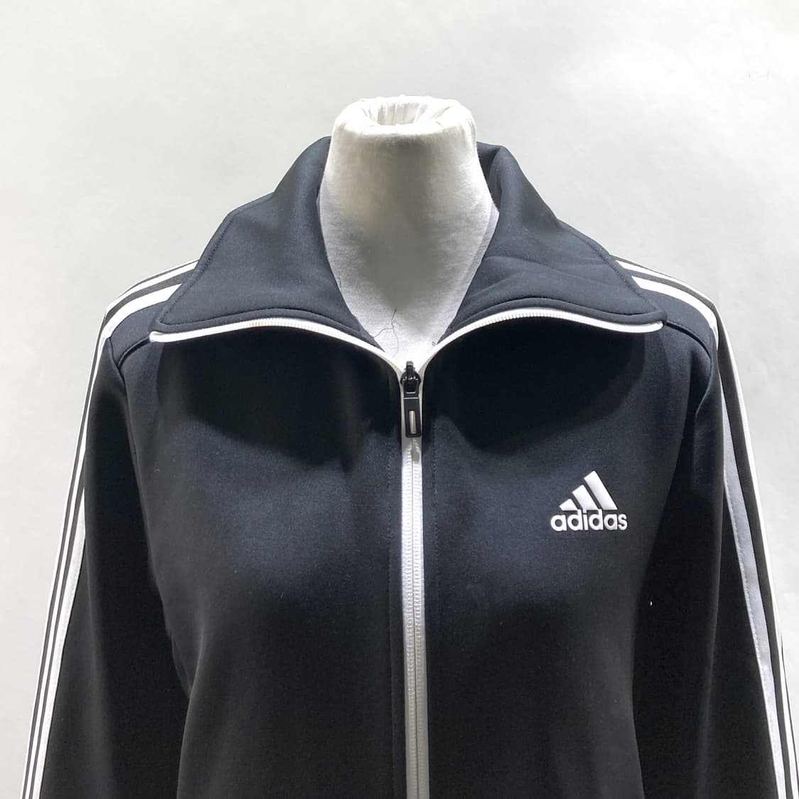 아디다스 여성트랙탑 기모 져지 집업 블랙 90  상품이미지2