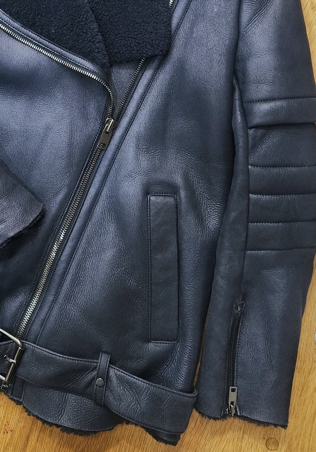 한섬 오즈세컨 양가죽 양털무스탕 상품이미지3