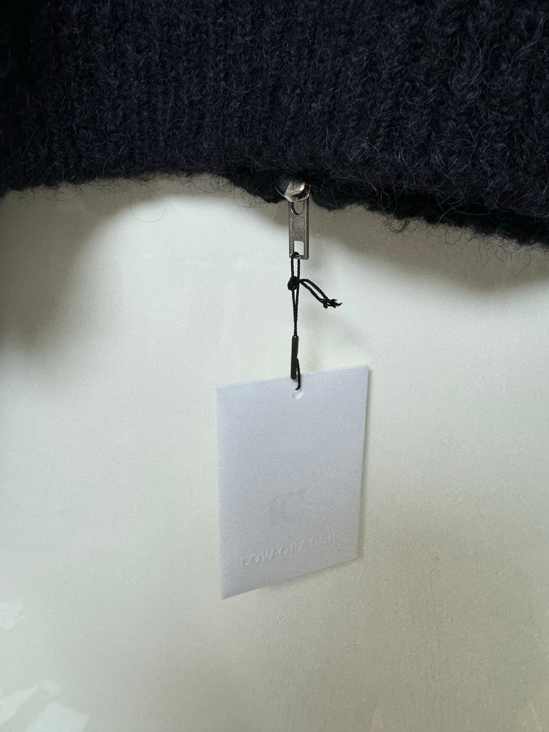 로우클래식 알파카 집업 가디건  상품이미지6