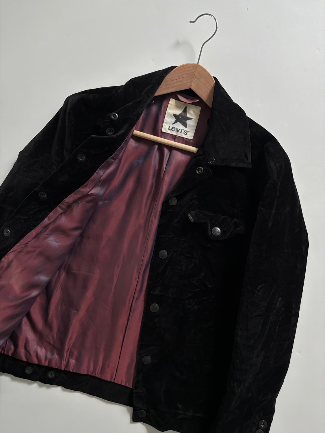 Levis 리바이스 벨벳 버튼 자켓  상품이미지5