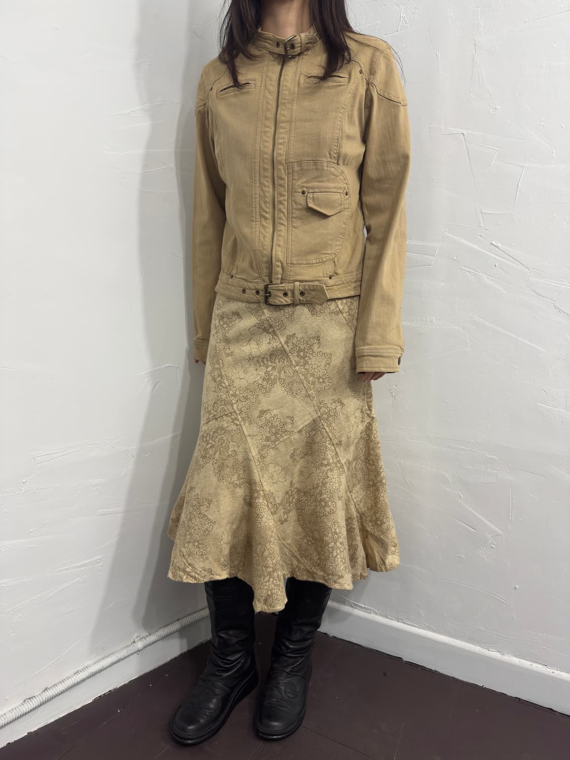 lesural oriental design skirt 상품이미지4