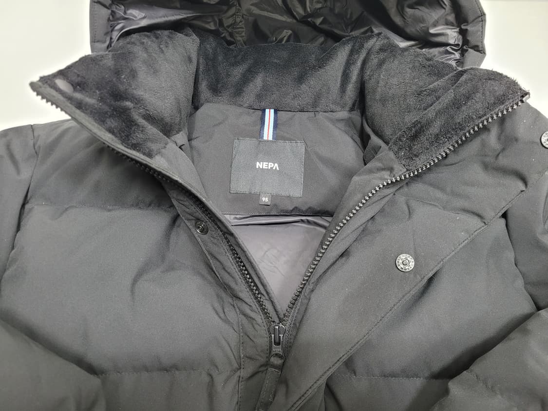 NEPA 24FW 네파 블랙 아웃도어 푸퍼 다운 패딩 / 남 95 블랙
 상품이미지6