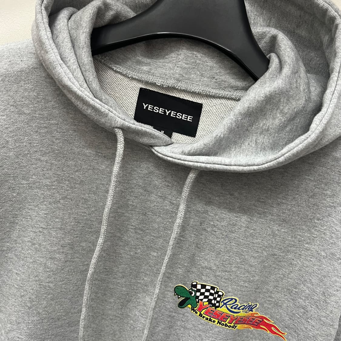 예스아이씨 레이싱 오버사이즈 후드티 M 상품이미지4
