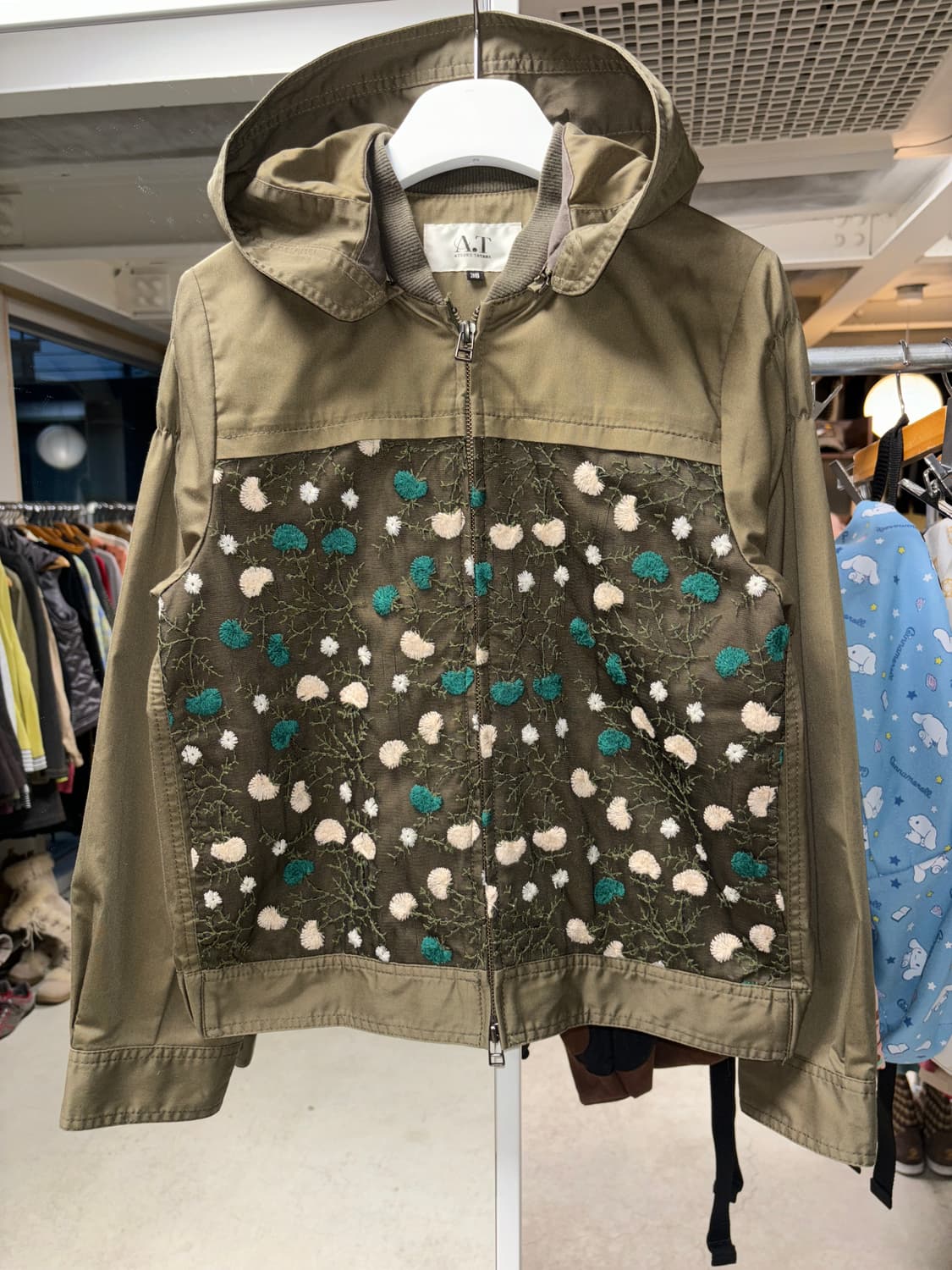 아츠로 타야마 자수 밀리터리 자켓 상품이미지3