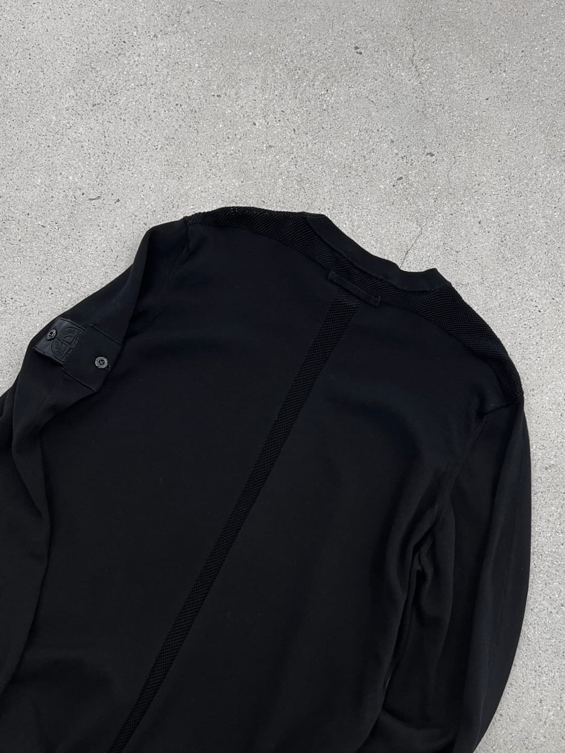 스톤아일랜드 쉐도우 프로젝트 머서라이즈 코튼 니트 상품이미지1