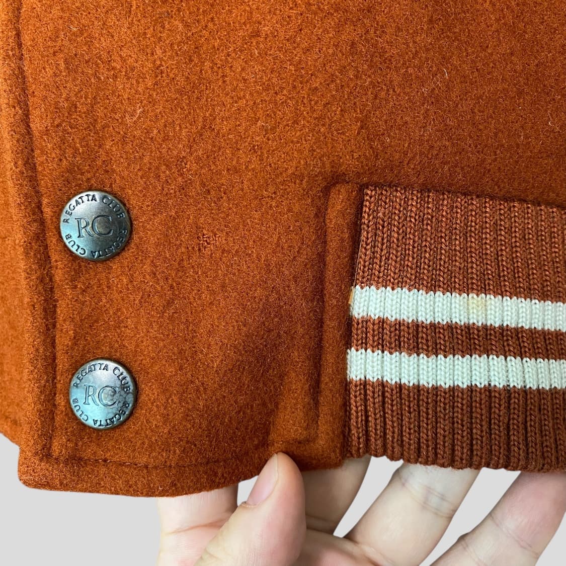 (M)REGATTA CLUB 레가타클럽 바시티 자켓 상품이미지6