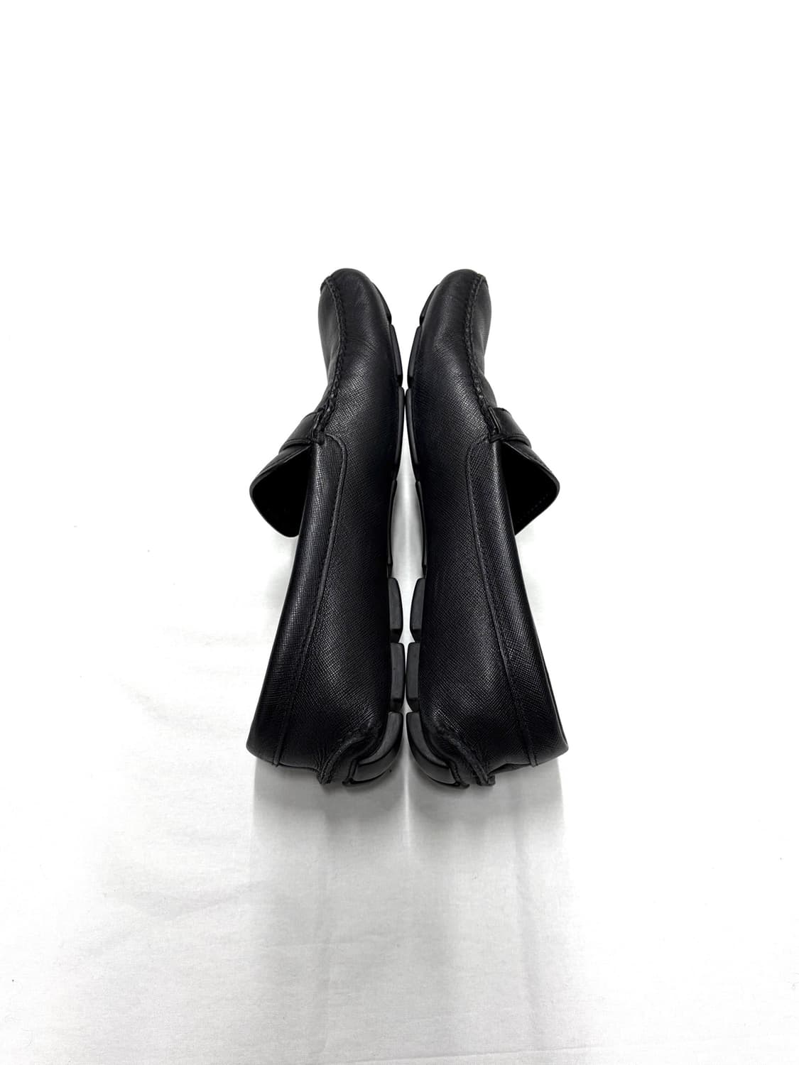 Prada Saffiano Leather Driving Shoes 상품이미지2