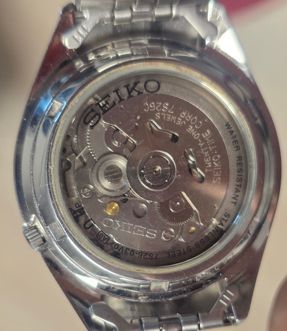 세이코 5 오토메틱 SNKL35K1 시계 상품이미지2