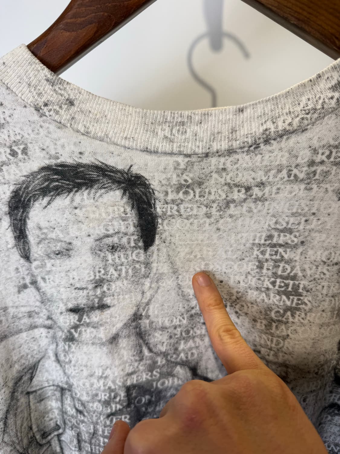 빈티지 프린트 티셔츠  상품이미지4