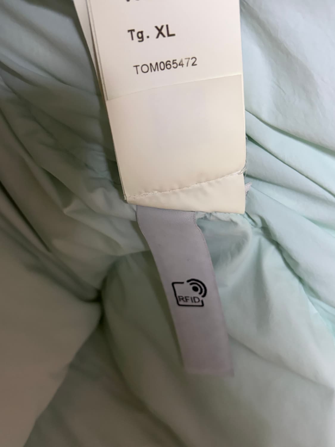 스톤아일랜드 크링클랩스 아이스블루 롱패딩 상품이미지6