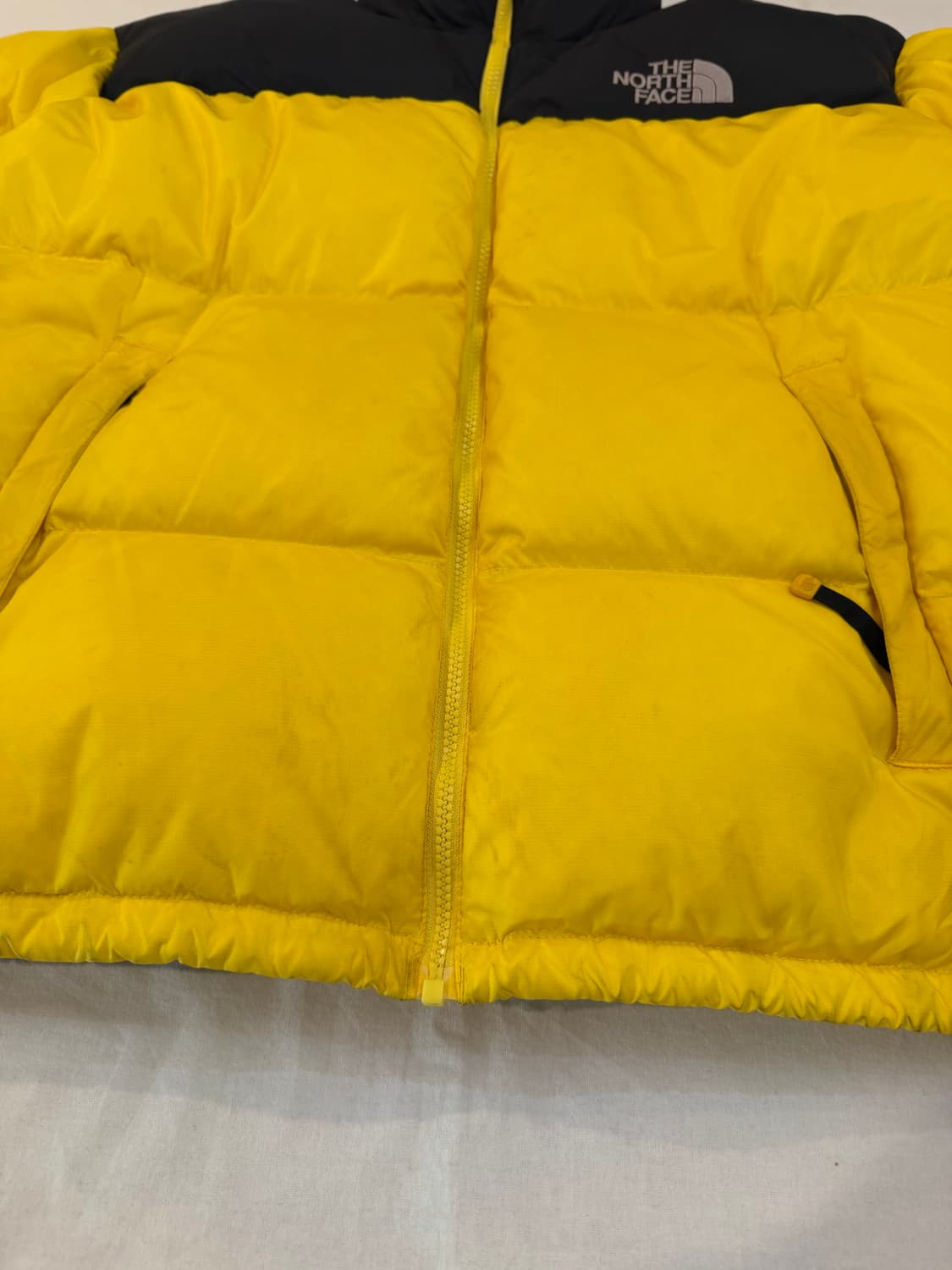 노스페이스 700필 1996 레트로 눕시 구스다운 옐로우 상품이미지2