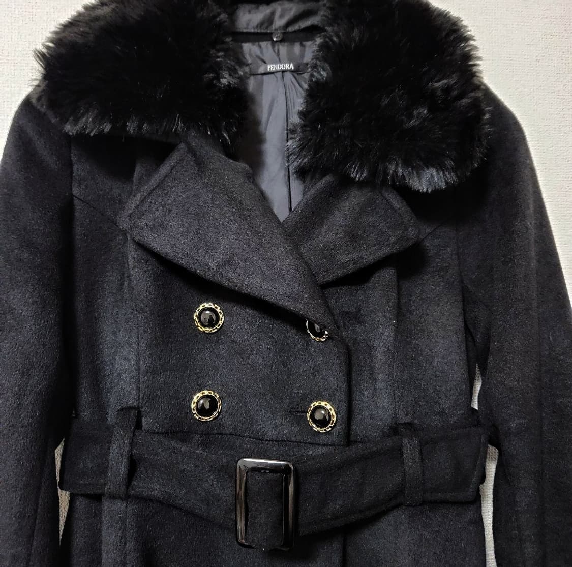 양산형지뢰계 코트 달천대장 y2k 공겜여주 히메로맨틱갸루 핀터깔 펑크고딕 상품이미지2