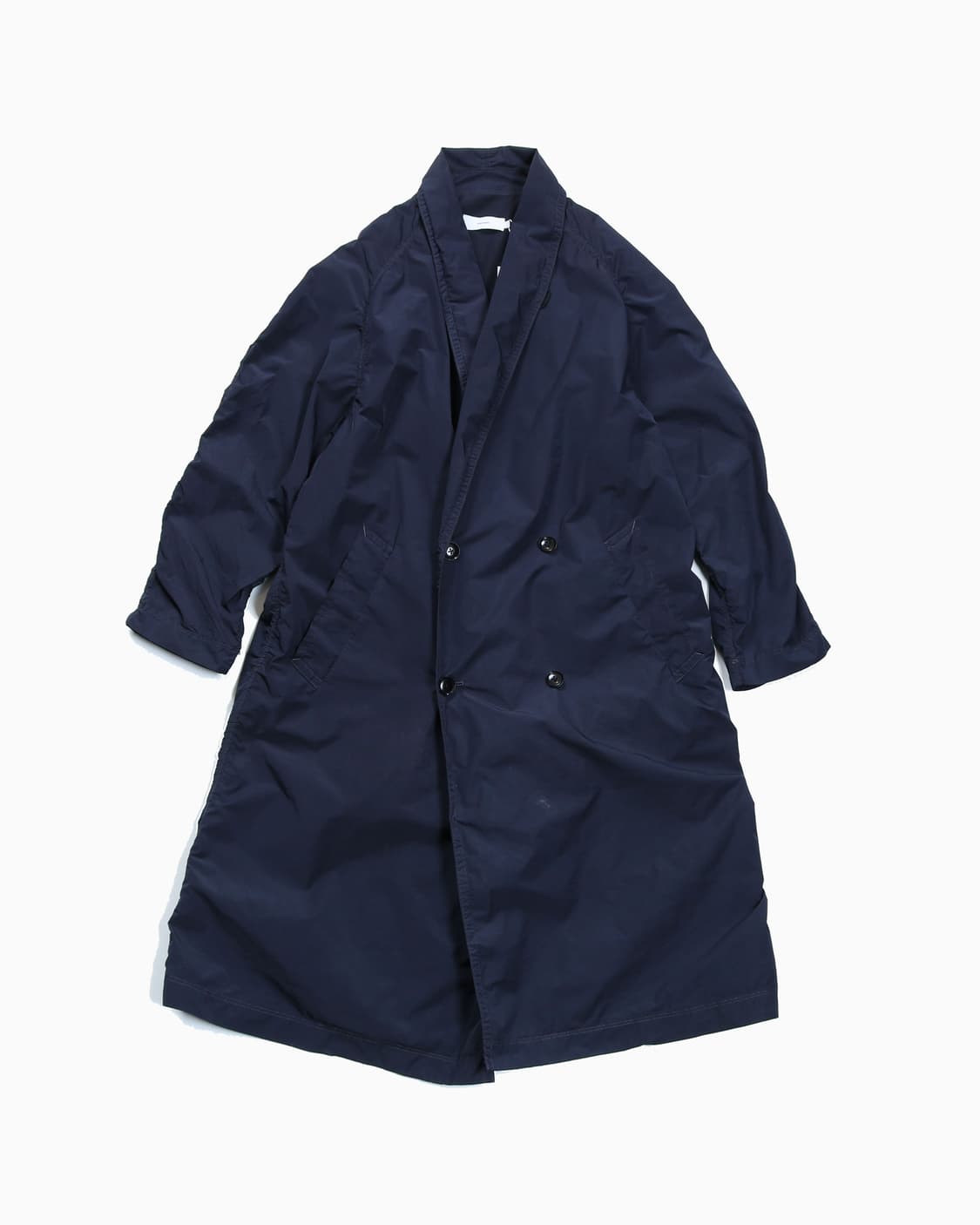 그라프페이퍼 숄카라 나일론 코트 상품이미지1