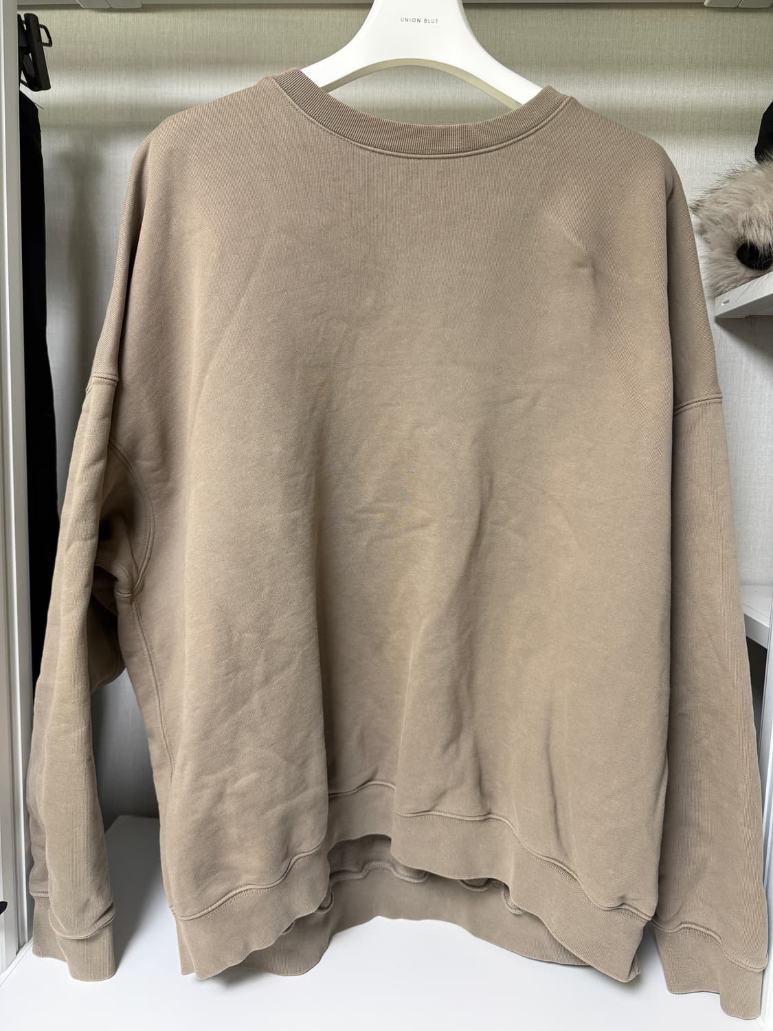 [2] AW23 모이프 스웻 셋업 올리브 그레이 상품이미지1