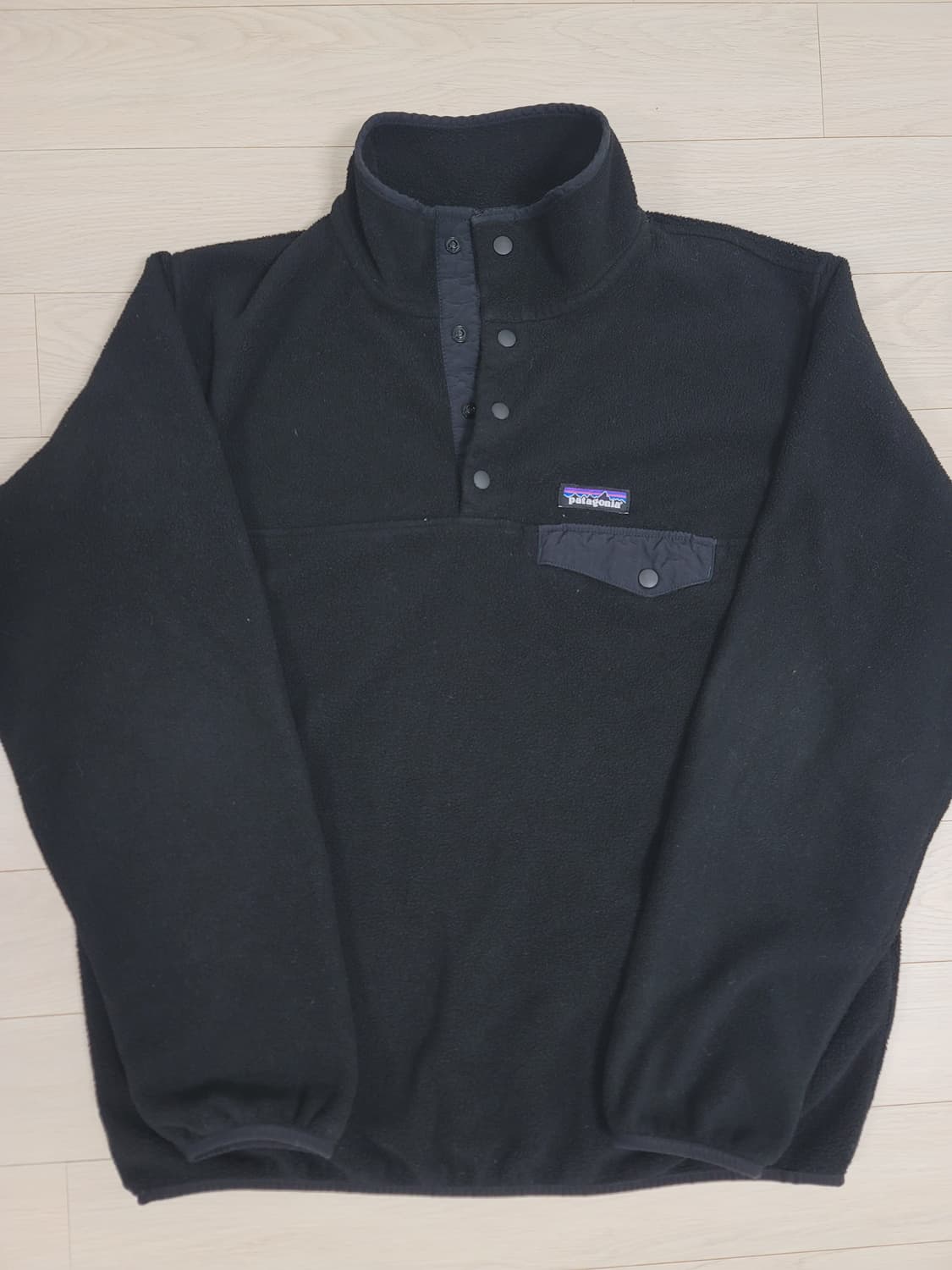 [여자 L] 파타고니아 신칠라 라이트웨이트 올블랙 상품이미지1