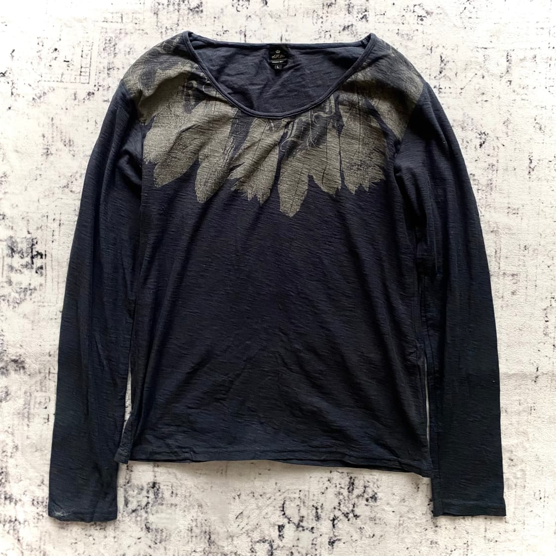 Semantic Design feather longsleeve 상품이미지1