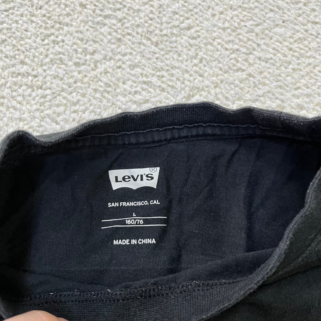 L 리바이스 여성 긴팔 티셔츠 0401M 상품이미지2