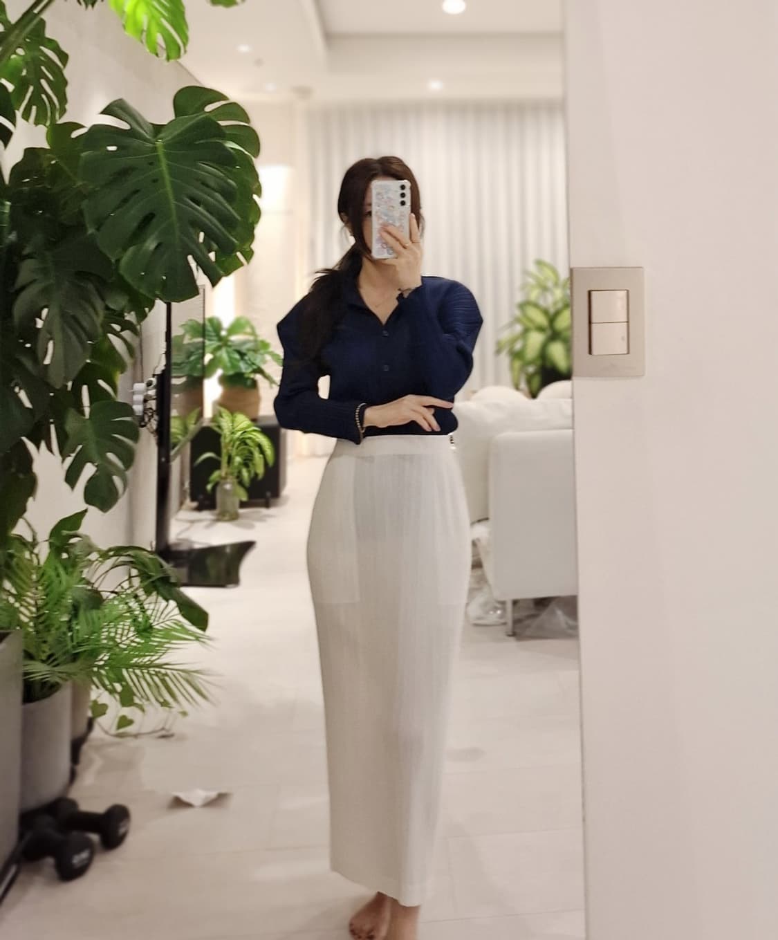 플리츠플리즈 24년 7월 시커보텀1 오프화이트 상품이미지7