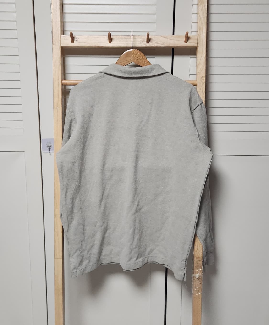 폴로 랄프로렌 하프집업 그레이 니트 맨투맨 상품이미지4