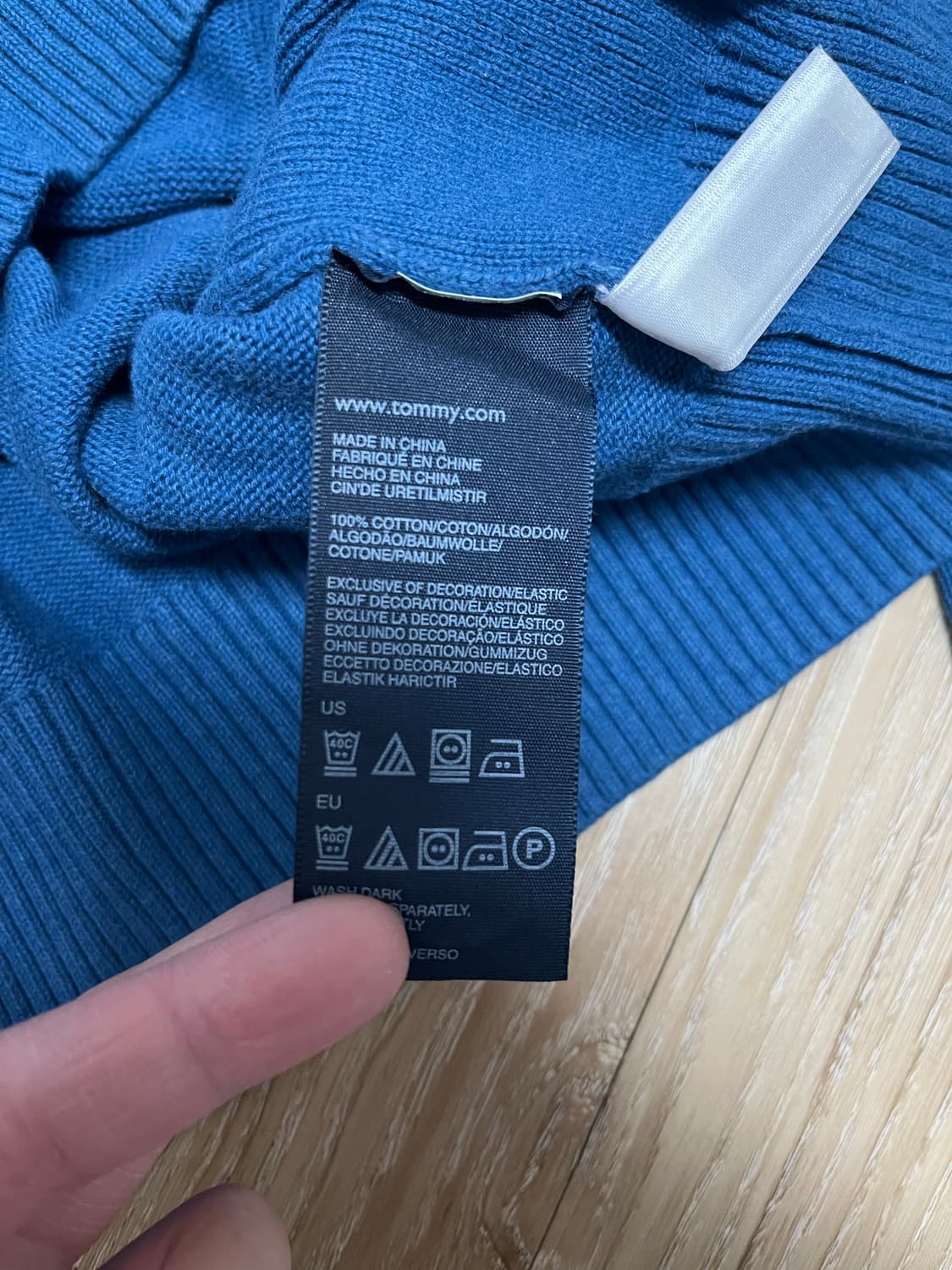 타미힐피거 하프집업 니트 S 상품이미지4