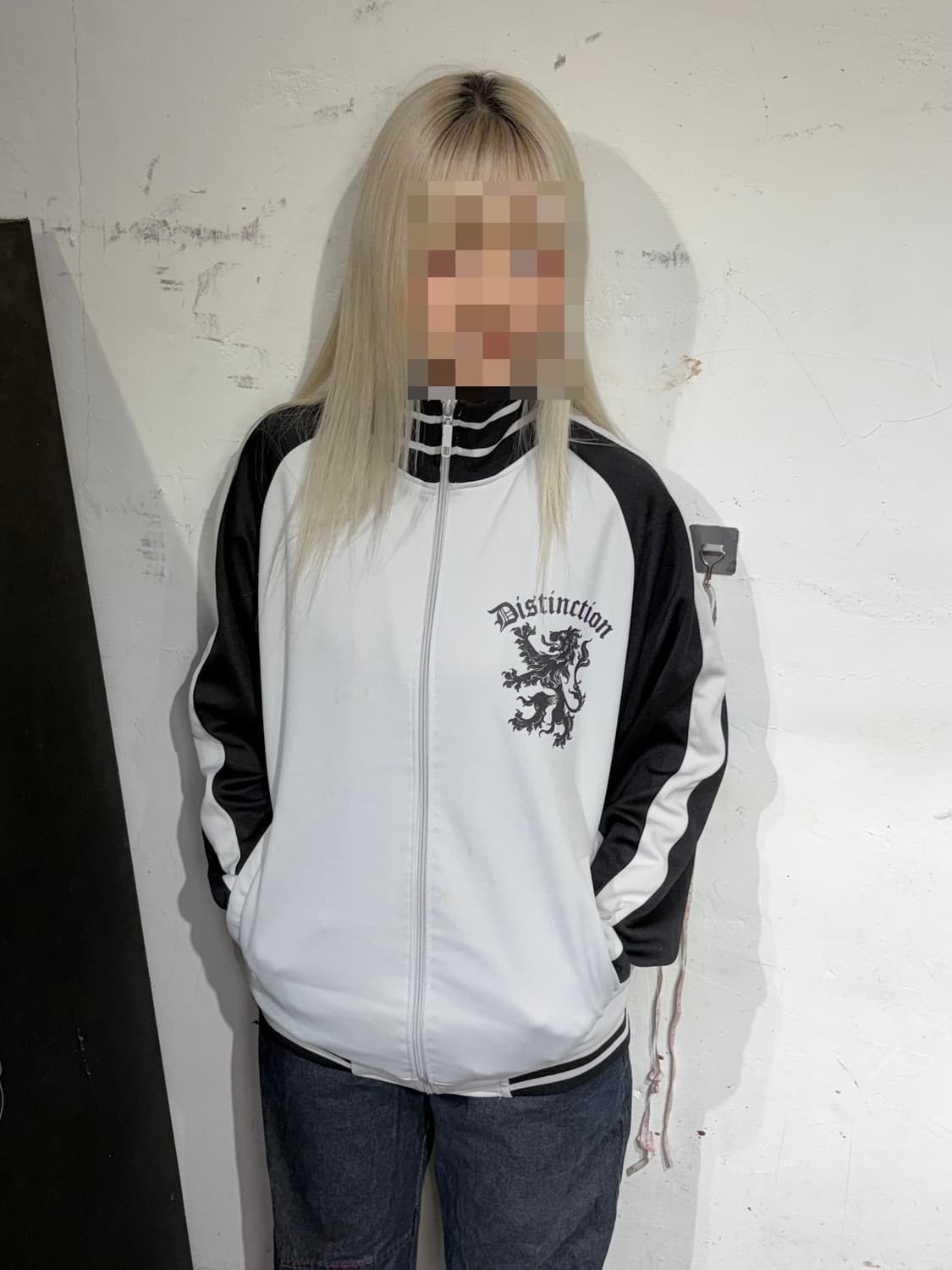 JPN 일본 빈티지 고딕 펑크 y2k 프린팅 갸루 져지 L 상품이미지2