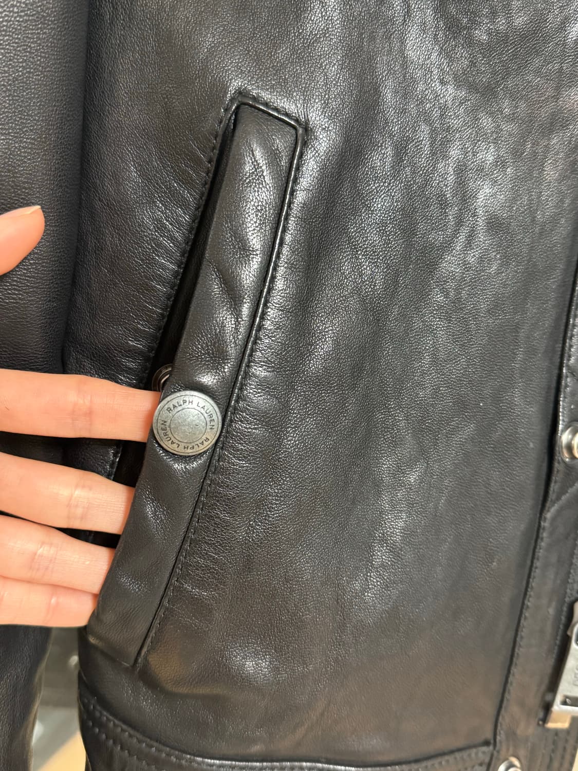 폴로 랄프로렌 가죽자켓 상품이미지6