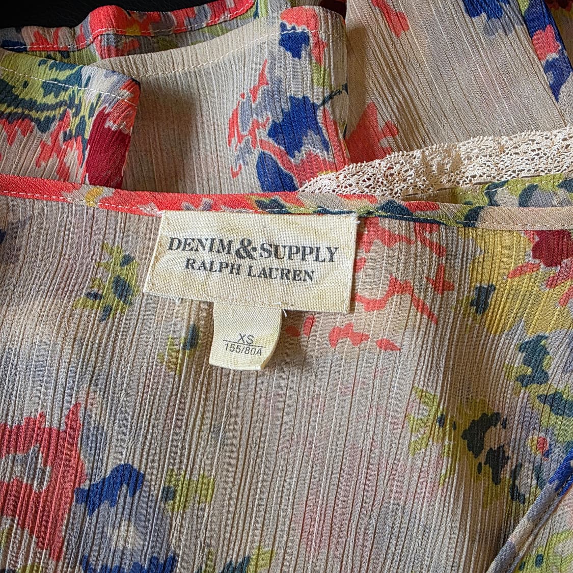 Denim & Supply Ralph Lauren보헤미안 플로럴 블라우스 상품이미지6