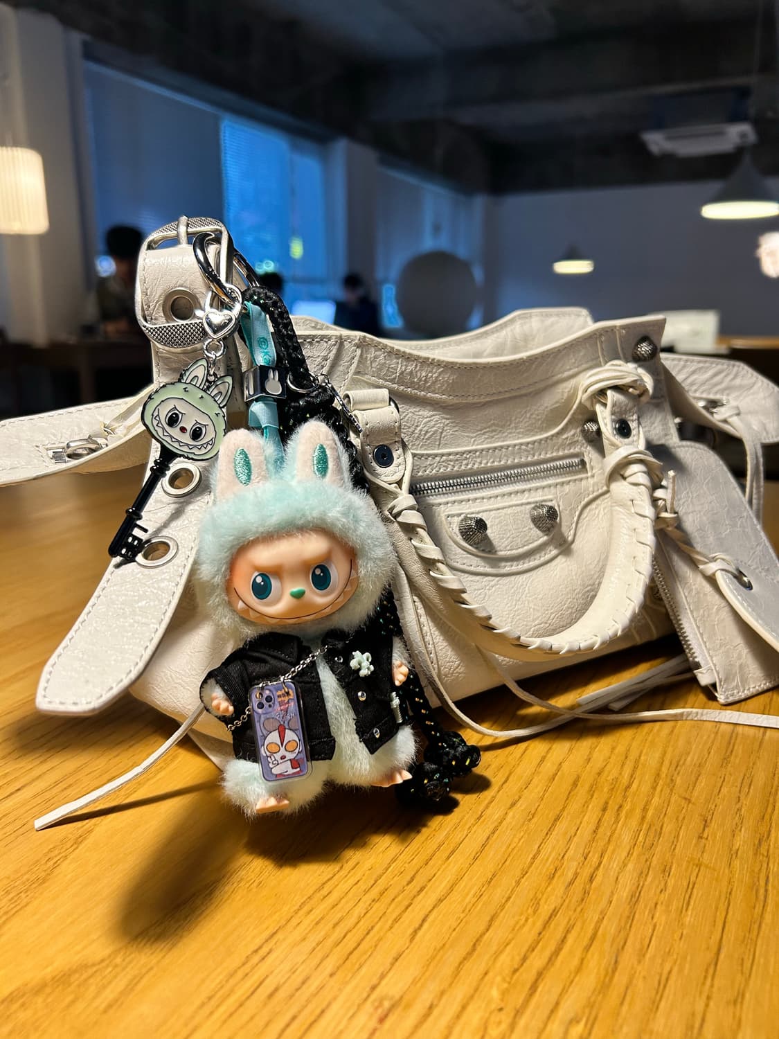 🙊미니라부부 내 마음속 비밀번호”I”커스텀키링 상품이미지5