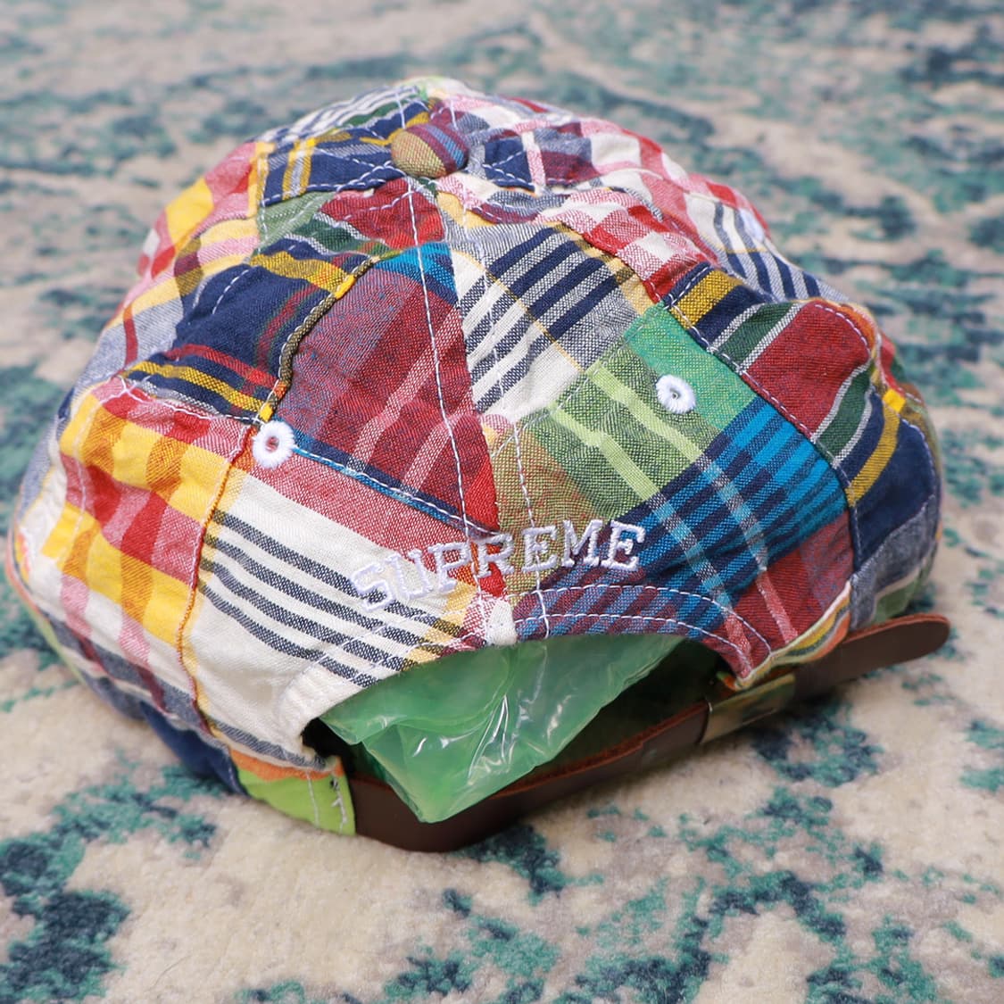 Supreme 슈프림 19SS 패치워크 S 로고 패널 캡 모자 상품이미지3