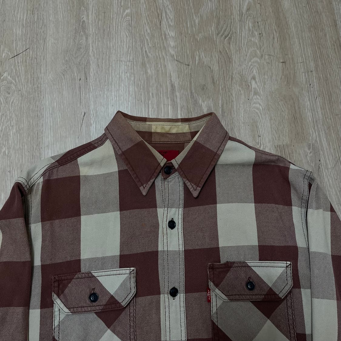 리바이스 Levi's 레드탭 체크 웨스턴 셔츠 L(100) 상품이미지4