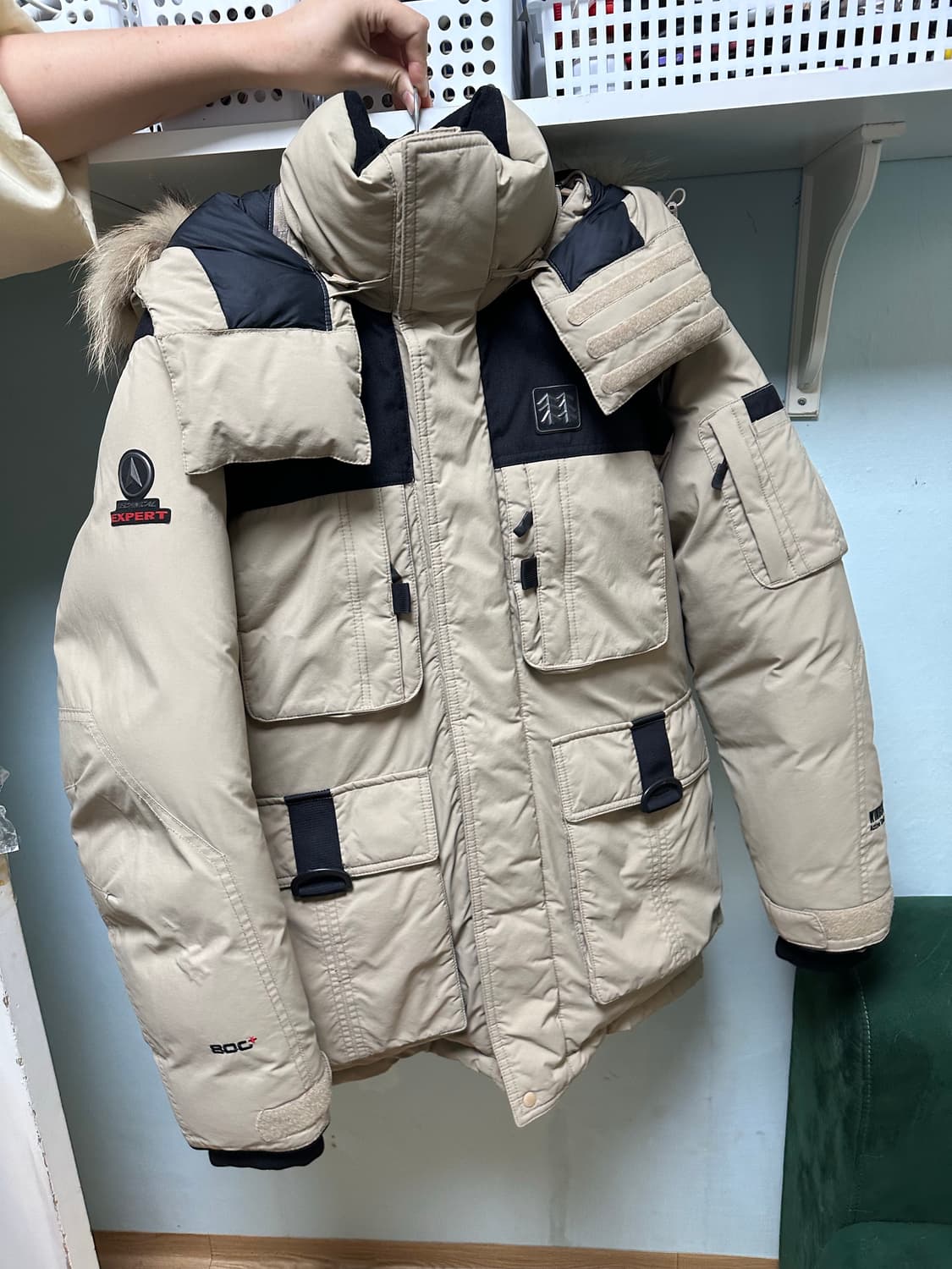 코오롱 안타티카 예전 버전  패딩 상품이미지1