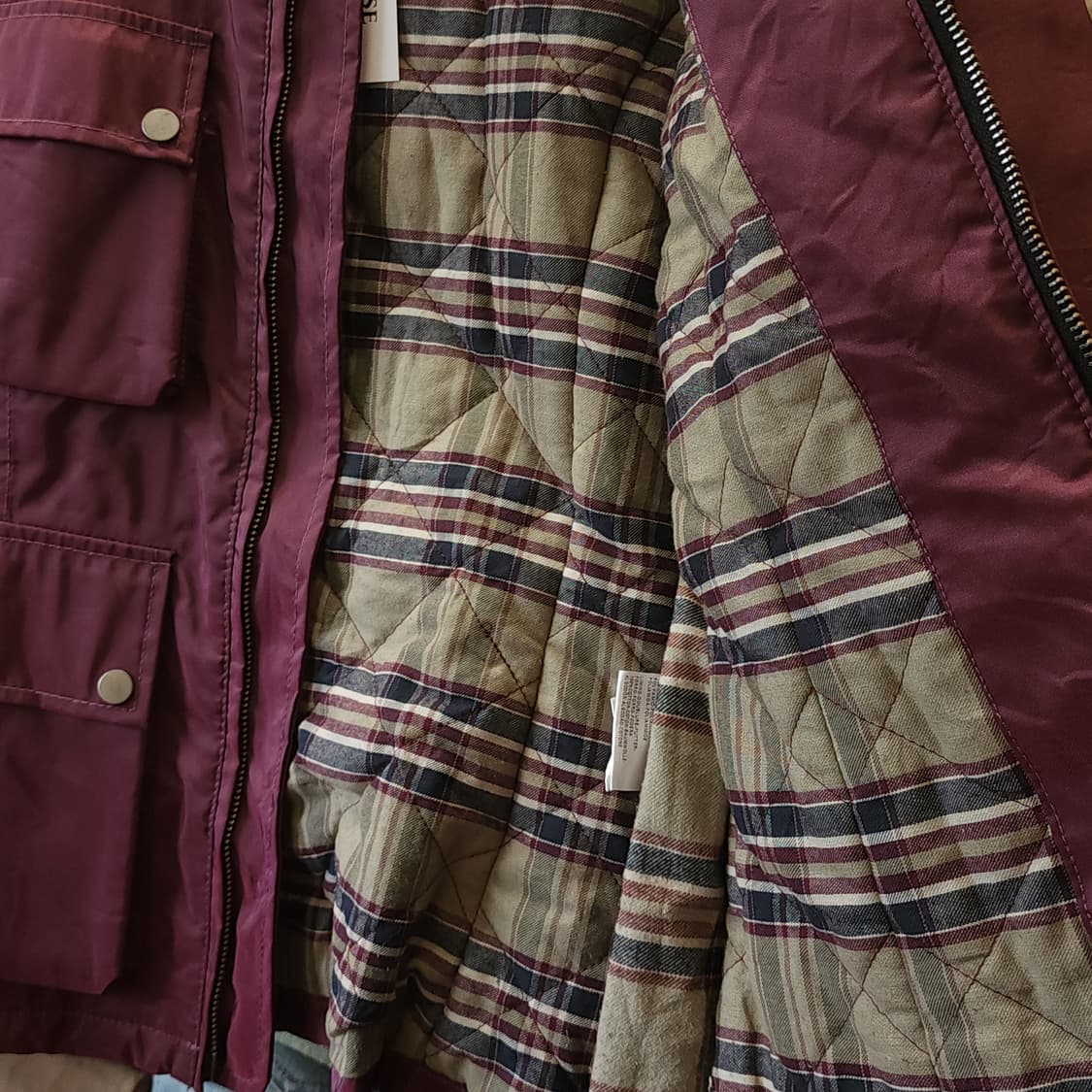 벨스타프 라이더 자켓 핑크 나일론 바이커 자켓 42 상품이미지7